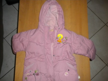 Doudoune rose titi (REF 42V12)