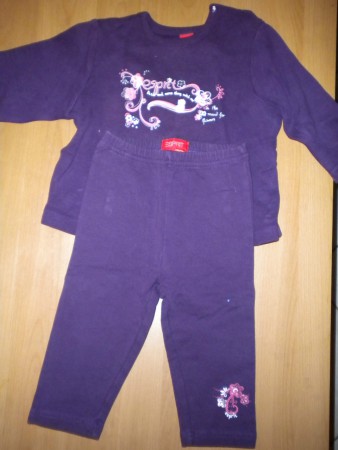 Ensemble 2 pièces mauve Esprit (REF 30V12)
