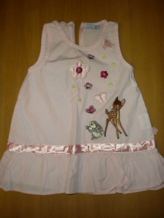 Robe rose Bambi (REF 26V12) VENDU