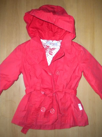Manteau rouge léger Clayeux (REF 44V12) VENDU